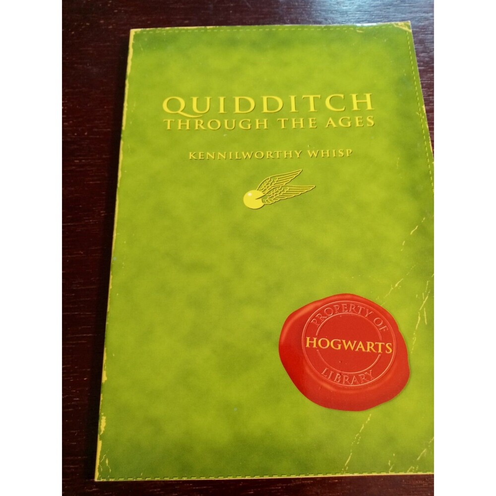 Quidditch Through the Ages (Harry Potter) Paperback  Kennilworthy Whisp - GOOD